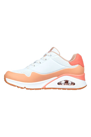 Bele in roza superge Skechers Uno-Pop Color Fun