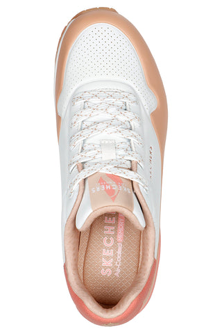 Bele in roza superge Skechers Uno-Pop Color Fun