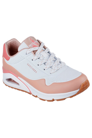 Bele in roza superge Skechers Uno-Pop Color Fun