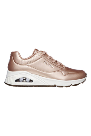 Superge Rose Gold S Skechers Air-Cooled Memory Foam oblazinjenim udobnim vložkom Skechers Street Uno - Rose Bold