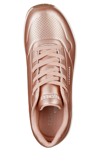 Superge Rose Gold S Skechers Air-Cooled Memory Foam oblazinjenim udobnim vložkom Skechers Street Uno - Rose Bold