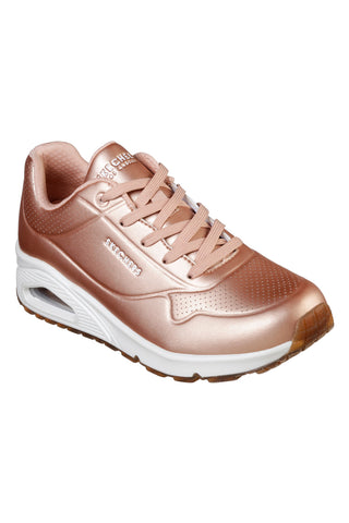 Superge Rose Gold S Skechers Air-Cooled Memory Foam oblazinjenim udobnim vložkom Skechers Street Uno - Rose Bold