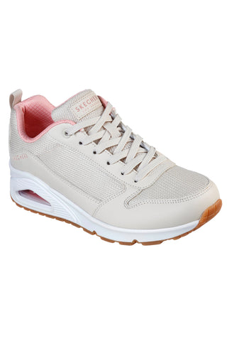 Bež superge z Air Cooled Memory Foam SKECHERS Uno - Inside Matters