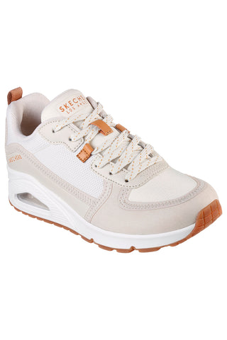 Bež superge z usnjenim zgornjim delom Skechers Street Uno - Layover