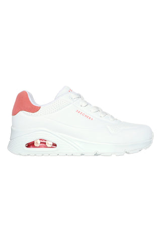 Bele superge Skechers Street Uno - Pop Back