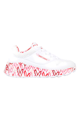 Bele in roza superge Skechers Street Uno Lite -B Lovely Luv