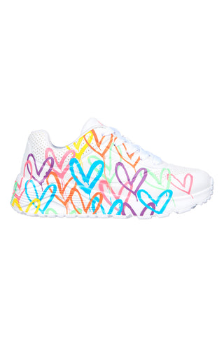 Bele superge Skechers Uno Lite Spread the Love