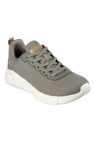Veganske zelene superge z mrežastim zgornjim delom Skechers BOBS Sport B Flex - Visionary Essence