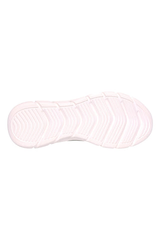 Veganske zelene superge z mrežastim zgornjim delom Skechers BOBS Sport B Flex - Visionary Essence