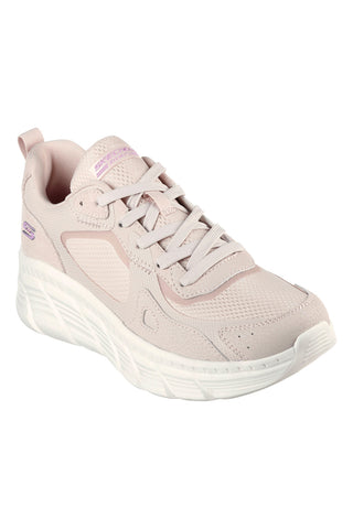 Roza superge z mrežastim zgornjim delom Skechers BOBS Sport B Flex Hi - Forces Within