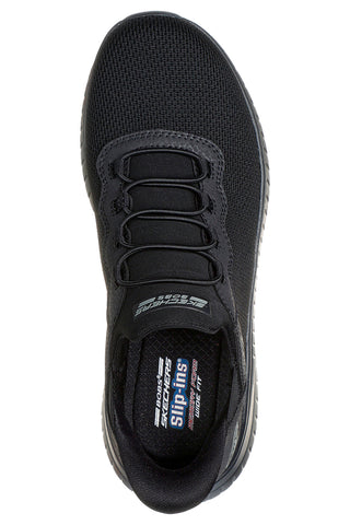 Črni športni copati Hands Free Slip-ins Skechers BOBS Sport Squad Chaos Daily Inspiration