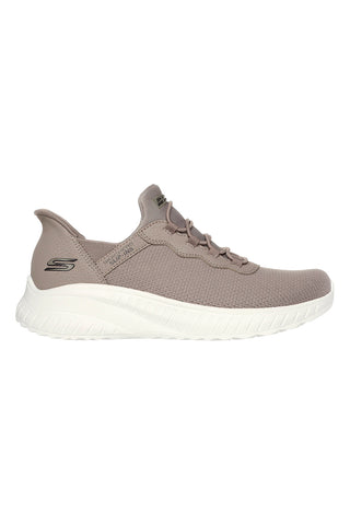 Superge Taupe Hands Free Slip-ins Skechers BOBS Sport Squad Chaos Daily Inspiration