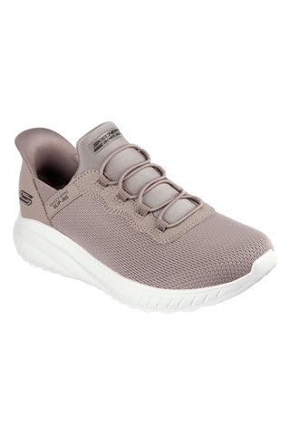Superge Taupe Hands Free Slip-ins Skechers BOBS Sport Squad Chaos Daily Inspiration