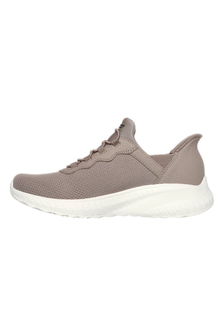 Superge Taupe Hands Free Slip-ins Skechers BOBS Sport Squad Chaos Daily Inspiration