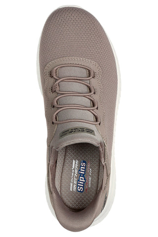 Superge Taupe Hands Free Slip-ins Skechers BOBS Sport Squad Chaos Daily Inspiration