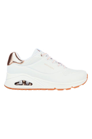 Bele superge s širokim podplatom  Skechers Street Uno Shimmer Away