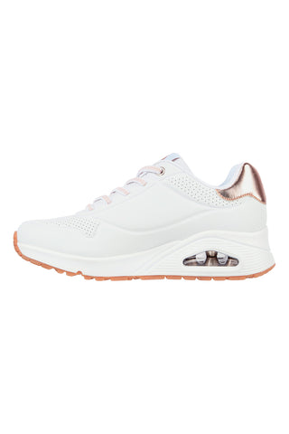 Bele superge s širokim podplatom  Skechers Street Uno Shimmer Away