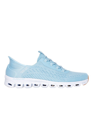 Modre veganske superge Hands Free Slip-ins Skechers Glide-Step - Tranquility