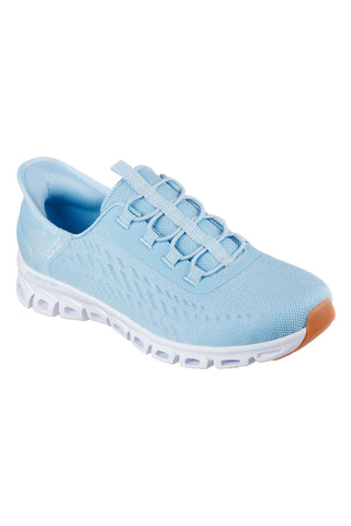 Modre veganske superge Hands Free Slip-ins Skechers Glide-Step - Tranquility