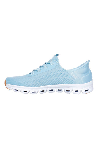 Modre veganske superge Hands Free Slip-ins Skechers Glide-Step - Tranquility