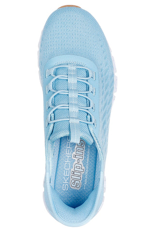 Modre veganske superge Hands Free Slip-ins Skechers Glide-Step - Tranquility