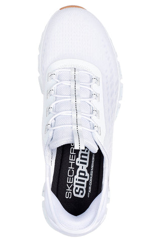 Bele veganske superge Hands Free Slip-ins Skechers Glide-Step - Tranquility