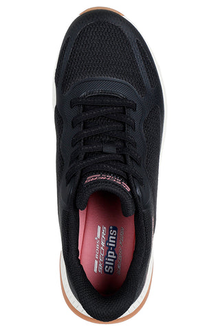 Črni supergi Skechers Slip-ins: BOBS Squad 4 - Staple Look