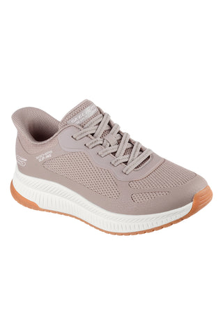 Superge Taupe Skechers Slip-ins: BOBS Squad 4 - Staple Look