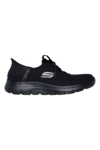 Črni veganski superge Skechers Slip-ins: Summits - New Daily