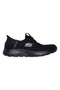 Črni veganski superge Skechers Slip-ins: Summits - New Daily
