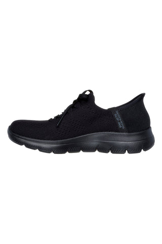 Črni veganski superge Skechers Slip-ins: Summits - New Daily