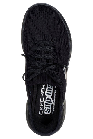 Črni veganski superge Skechers Slip-ins: Summits - New Daily