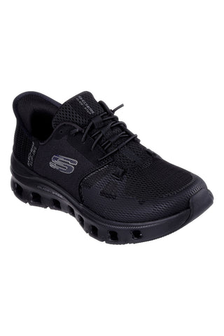 Črni veganski superge Skechers Hands Free Slip-ins: Glide-Step Pro
