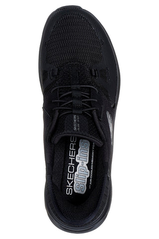 Črni veganski superge Skechers Hands Free Slip-ins: Glide-Step Pro