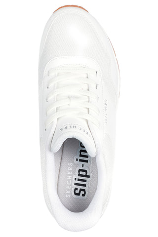 Bele superge s platformo Skechers Street Hands Free Slip-ins: Uno - Banksia