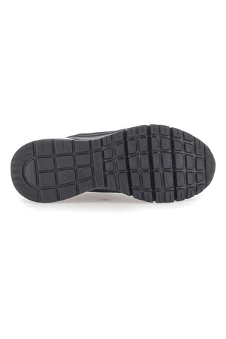 Črni veganski superge s platformo Skechers Uno Flex - Spring On Air