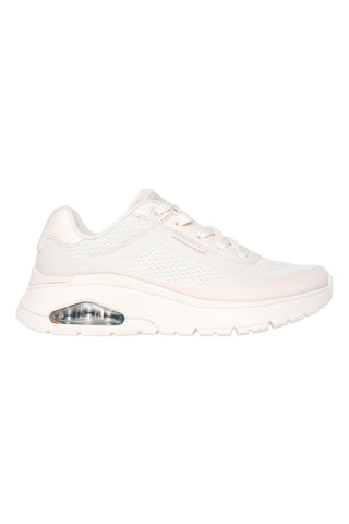 Bele veganske superge s platformo Skechers Uno Flex - Spring On Air