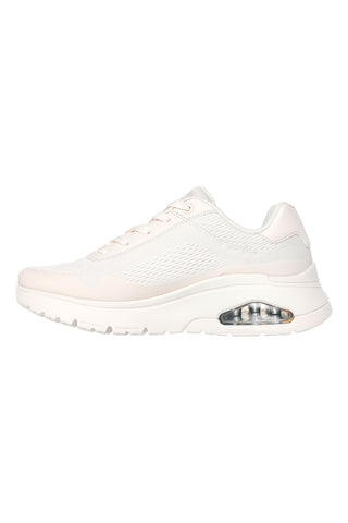 Bele veganske superge s platformo Skechers Uno Flex - Spring On Air