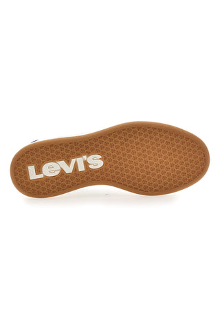 Bele superge z modrim detajlom na zadnji strani LEVI'S AVENUE