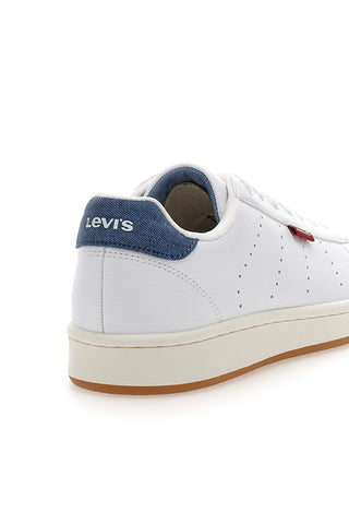 Bele superge z modrim detajlom na zadnji strani LEVI'S AVENUE