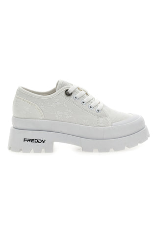 Bele superge z belo platformo FREDDY FY7679