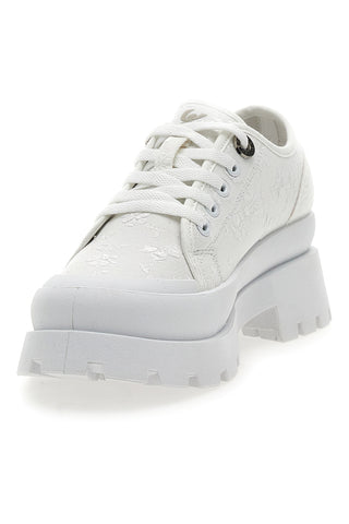 Bele superge z belo platformo FREDDY FY7679