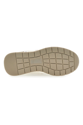 Bež superge Flatform z logotipom in zlatimi detajli Laura Biagiotti 8917