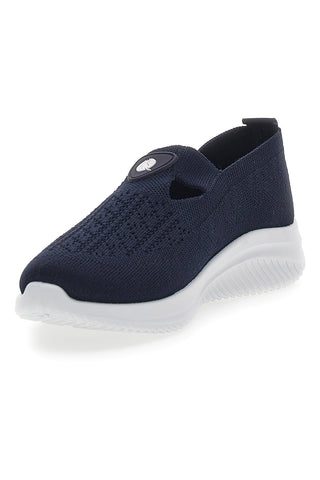 Modre superge Slip On z zgornjim delom z vezenim učinkom CANGURO CA1227