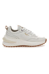 Bele superge s platformo in usnjenim zgornjim delom PEPE JEANS WINSLOW ACTION M