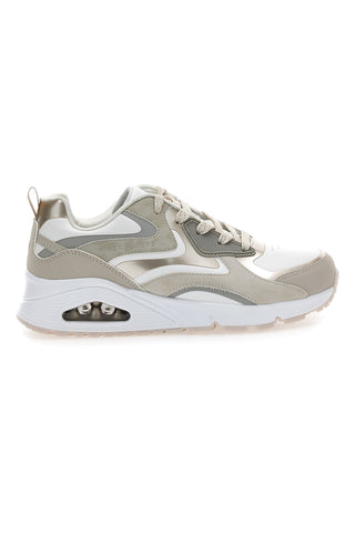 Naravni športni copati z kovinskimi detajli in podplatom Air Skechers Uno Gen1 Color Surge
