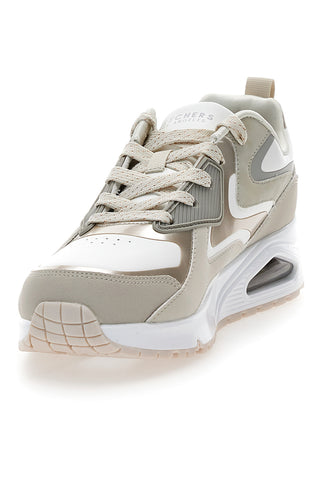 Naravni športni copati z kovinskimi detajli in podplatom Air Skechers Uno Gen1 Color Surge