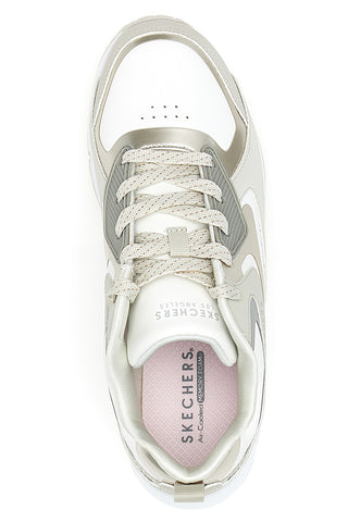Naravni športni copati z kovinskimi detajli in podplatom Air Skechers Uno Gen1 Color Surge