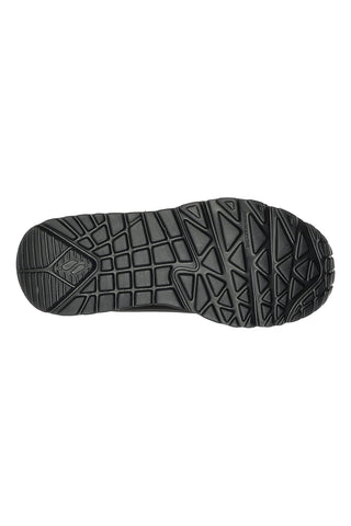 Črni superge s srčki Skechers Uno Lite Metallic Love