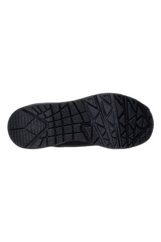 Črni visoki superge z mrežastim vratom Skechers Uno Gen1 Darling Daze
